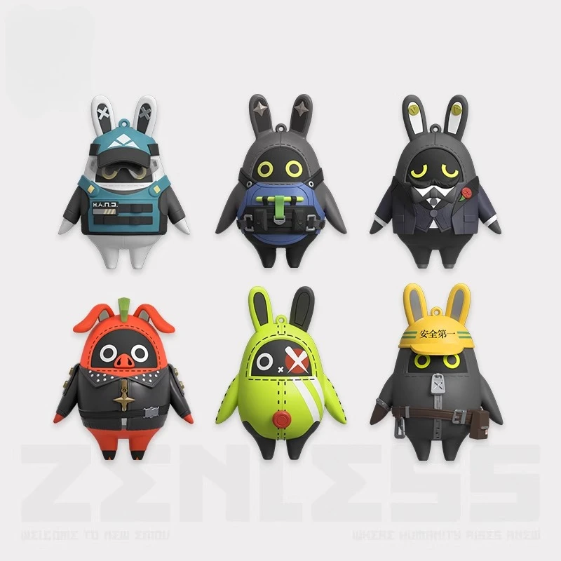 

Zenless Zone Zero Bangboo Standee Series 1 -Cool Bangboo Collectible Figure Blind Box Anime Gacha Mystery Toy for Gaming Fans