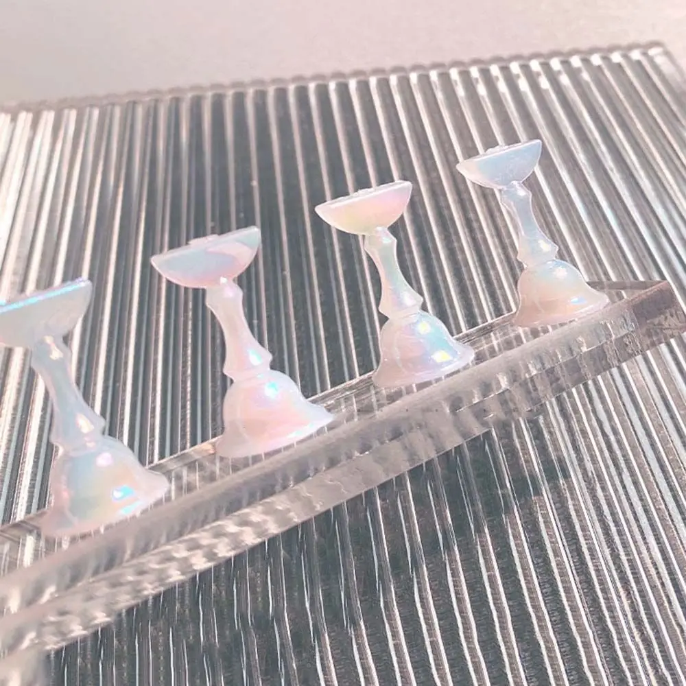 

Mini Nail Practice Tool Salon Magnetic False Nail Display Stand Nail Art Palette Nail Showing Shelf Aurora Nail Holder
