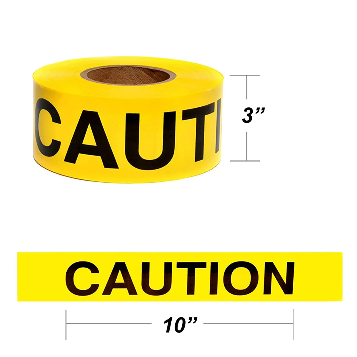 

100M Warning Tape Caution Adhesive Bachelorette Do Not Enter Safety Construction Polyethylene Marking Danger