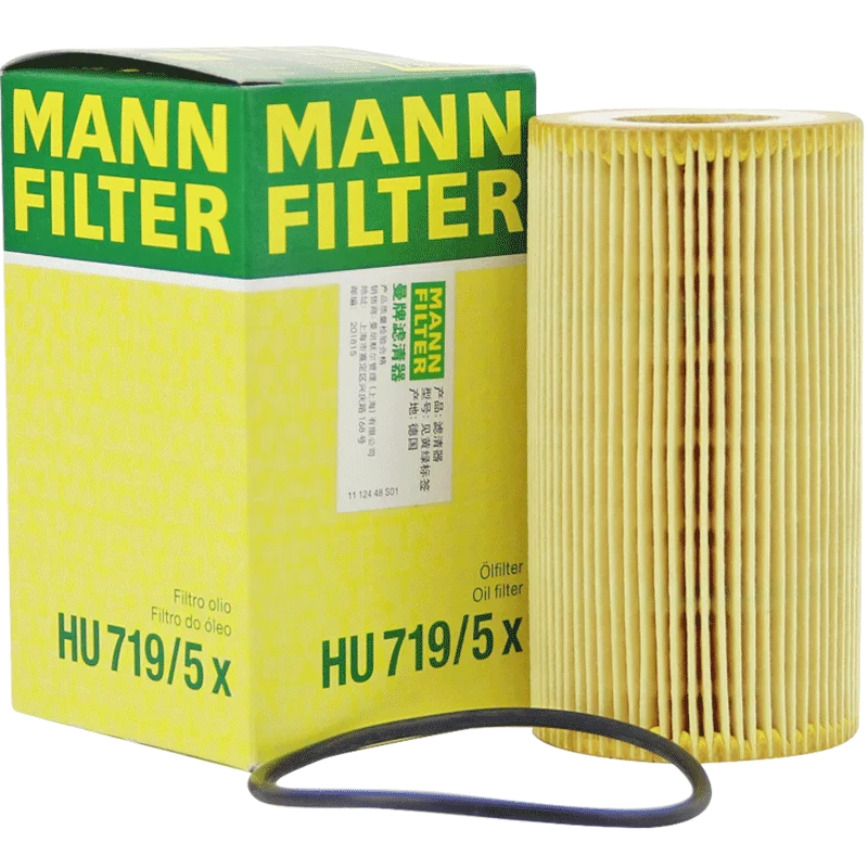 

For 911 (996) Carrera S Boxster Cayman Cayenne (9PA) 996.107.020.55 996.107.225.52 MANN FILTER HU719/5x Oil Filter OX128/1D