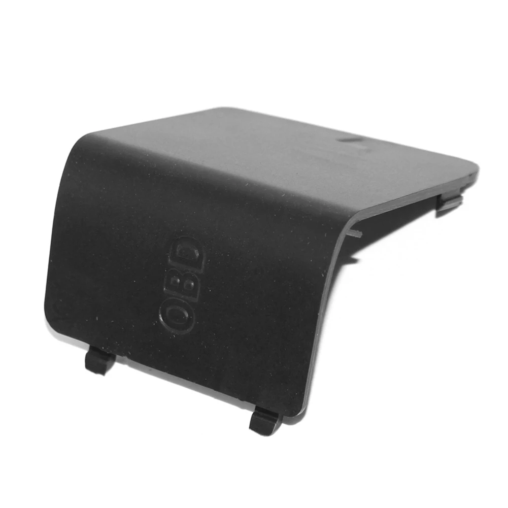 Car Kick Plate Cover Front Left Diagnostic System Protective Shell OBD2 OBDII Plug Cover for BMW 1 Series E81 E82 E84 E87 E88