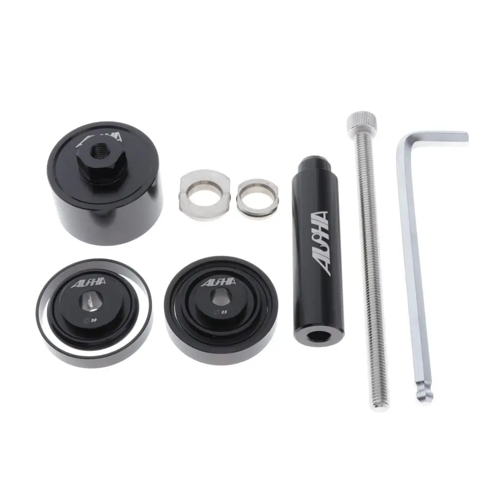 Bearing Press Kit Set Installer, Bike Press-Fit Bottom Bracket Hub Axle Bearing Mounting Tool