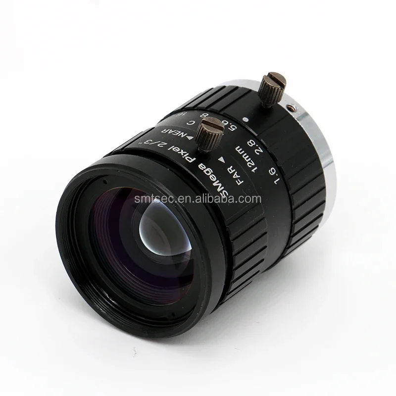 

Новый объектив для машинного зрения 2/3 дюйма 12 мм с C-креплением F1.6 5 МП для IP-камер видеонаблюдения и камер машинного зрения SL-0380
