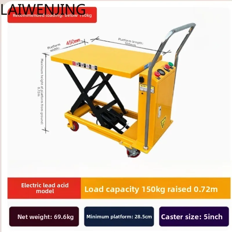 

MJY lift table manual hydraulicplatform truck mobile lift