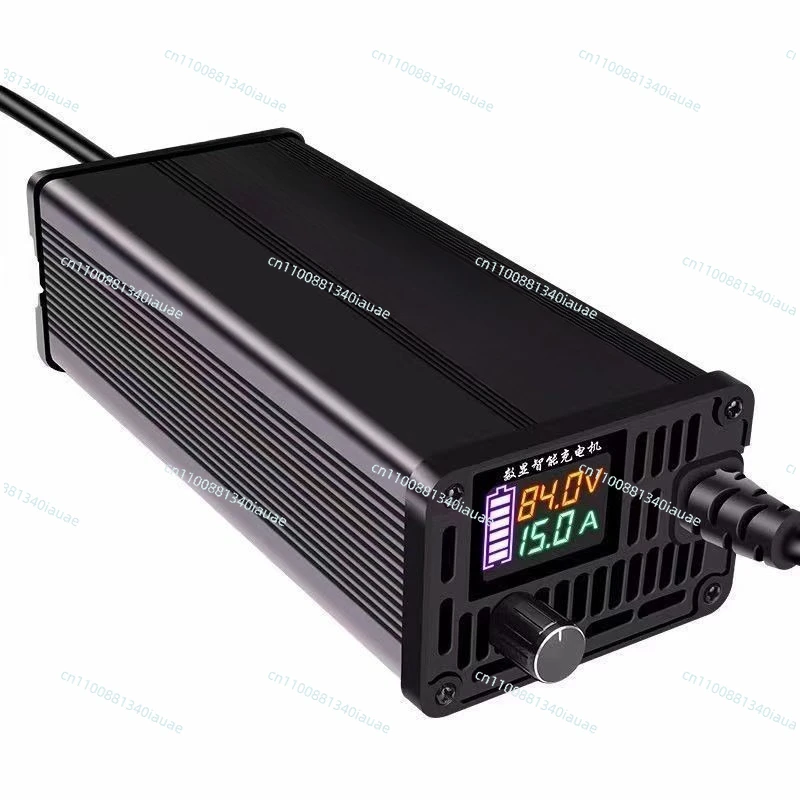 

Новое регулируемое зарядное устройство для литиевых аккумуляторов с цифровым дисплеем 48В/60В/72В 1А-20А, быстрая зарядка литиевых батарей