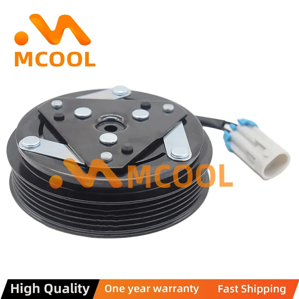 Embreagem do Compressor de Ar Condicionado Fiat Mobi Novo Uno Fiorino Palio 51980391 52050384 CS10099 51786321 52093153