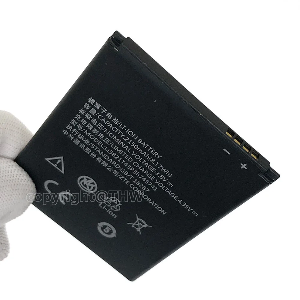 Replacement 3.8V 2150mAh Li3821T43P3h745741 For ZTE Blade L5 Plus For ZTE Blade T520 For ZTE Blade SS C370 L0510 Battery