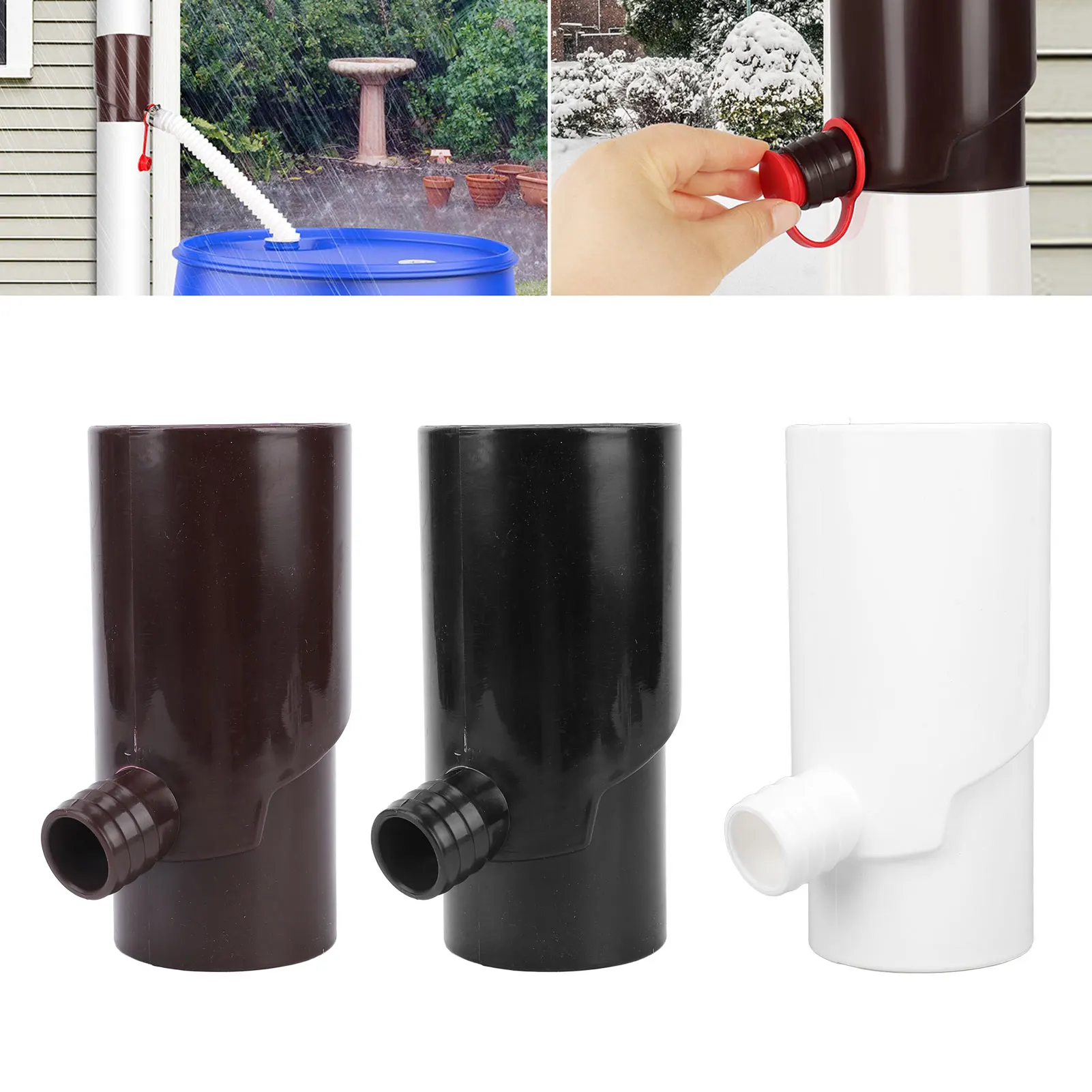 Rainwater Collection System Easy Installation Multipurpose Efficient Rainwater Diverter Professional Reusable for Irrigation