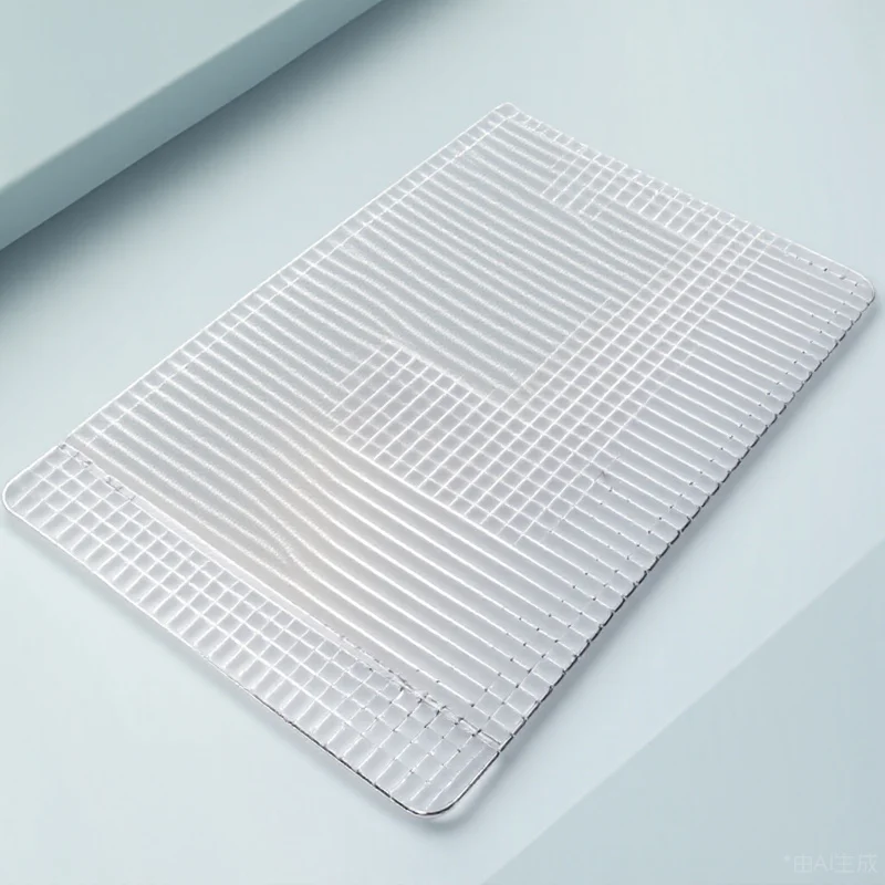 

Stainless Steel Wire Rack for Baking Cooling Bread Oven Grill Multi Use Kitchen Tool Outdoor Cooking Thickened Mesh