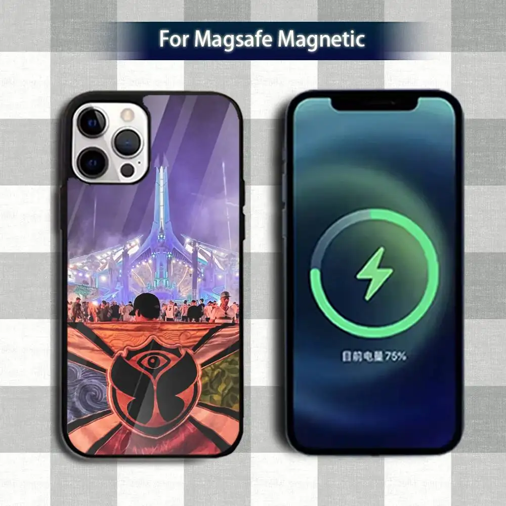 Popular Music TomorrowlandS Phone Case For iPhone 13,12,15,17,11,16,14,Pro,Max,Plus,Mini,Magsafe,Magnetic Wireless Charging Case