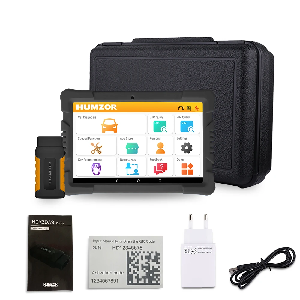 OBD2 Scanner Auto Car Diagnostic Tool Tablet Full Diagnostic Coding Auto Reset Programming Tool IMMO/ABS/EPB/SAS/DPF