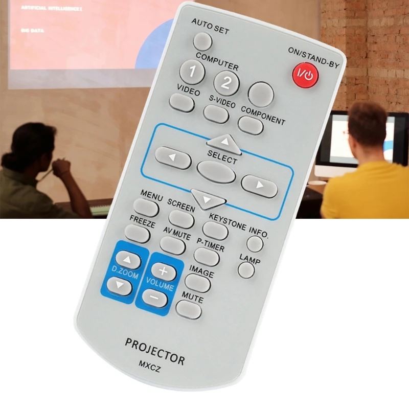 Remoto ABS fácil usar para PLC-XU301K PLCXU350 Modelos proyector PLCXU4000