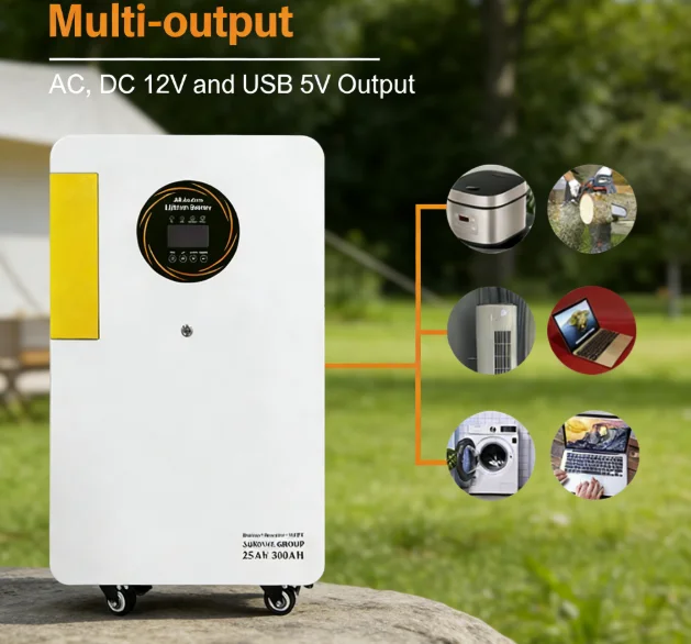 Home Solar Storage and Charging Integrated Unit 5KWH-20KWH Lithium Battery 5-10kW Output Stackable Design IP54 Protection