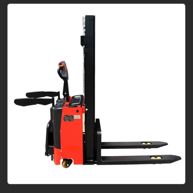 Electric forklift 2 tons electric stacker 1 ton small hydraulic lift electric lift forklift