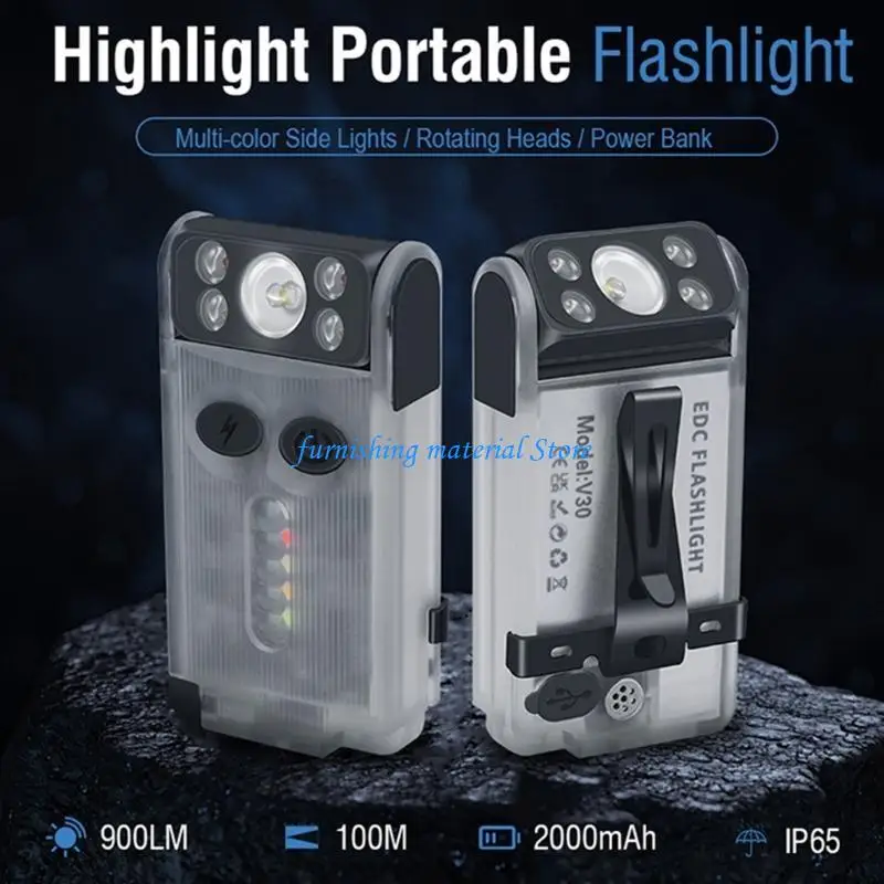 Y5GD Rechargeable Flashlight Portable LED Light Outdoor Camping Light for Outdoor