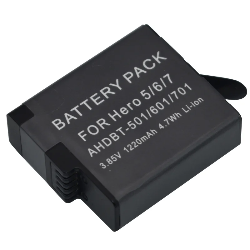 10 Buah MaxWee Asli untuk GoPro Hero 7 Hero 6 Hero 5 Baterai Untuk Go Pro Hero 7 6 5 Baterai Kamera 1220MaH
