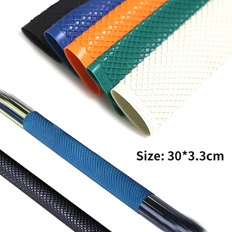 

1*30CM Billiard Grips Pool Cue Butt Sleeve Protector Billiard Wrap Rubber Weave Cue Grip Billiards Accessories 6 Colors Optional