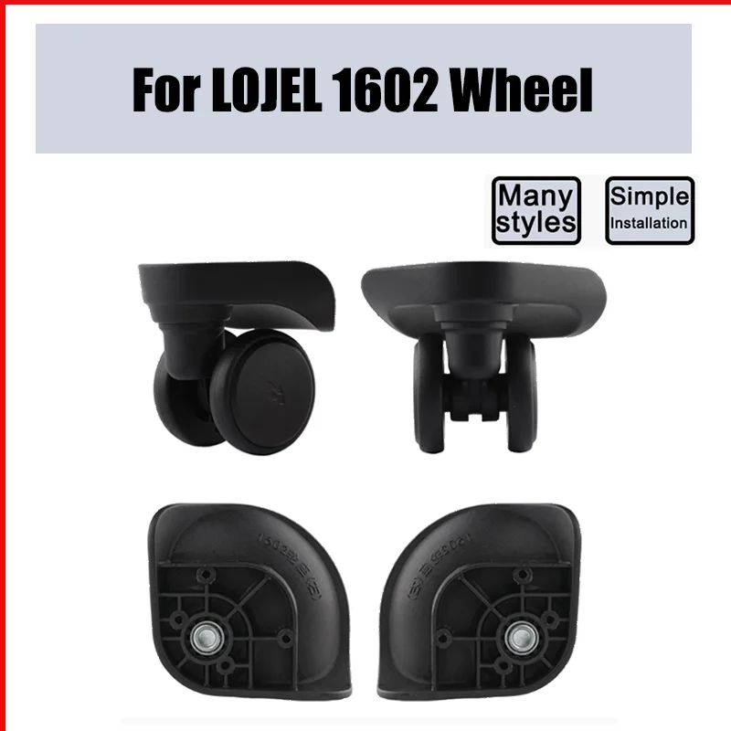 

Suitable For LOJEL 1602 Universal Wheel Replacement Suitcase Smooth Silent Shock Absorbing Wheel Accessories Wheels Casters