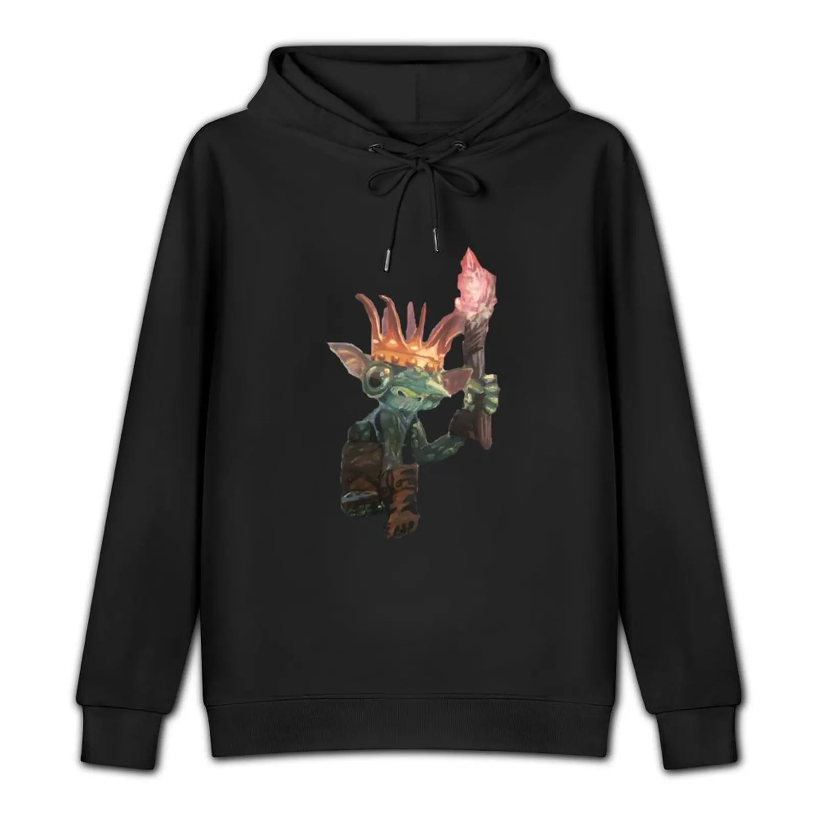 Goblin Boy cutout Pullover Hoodie aesthetic clothing mens designer clothes korean style clothes men's sweat-shirt tracksuit