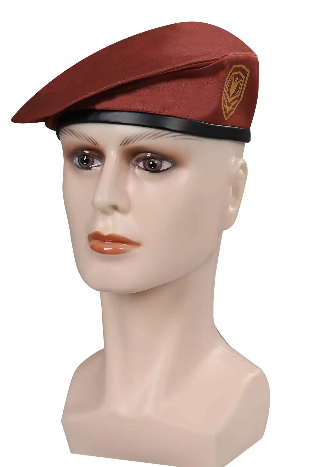 Jack Krauser Red Beret Jogo Resident 4 Cosplay Traje Acessórios Homens Roleplay Fantasia Props Halloween Carnaval Party Disfarce