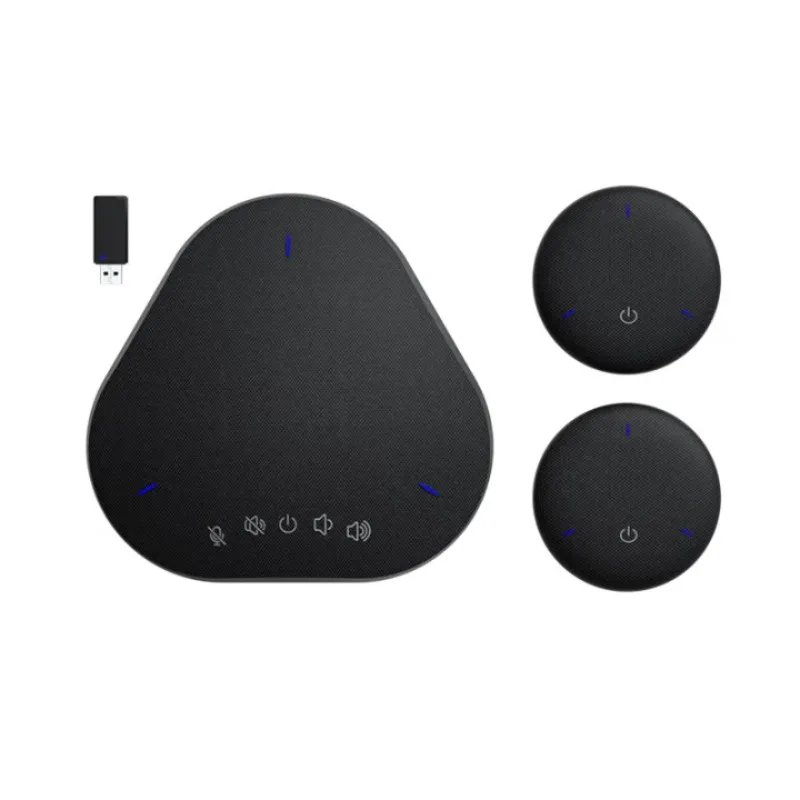 Omnidirectional microphone (5.8G wireless 2 cascaded omnidirectional microphone) desktop microphone