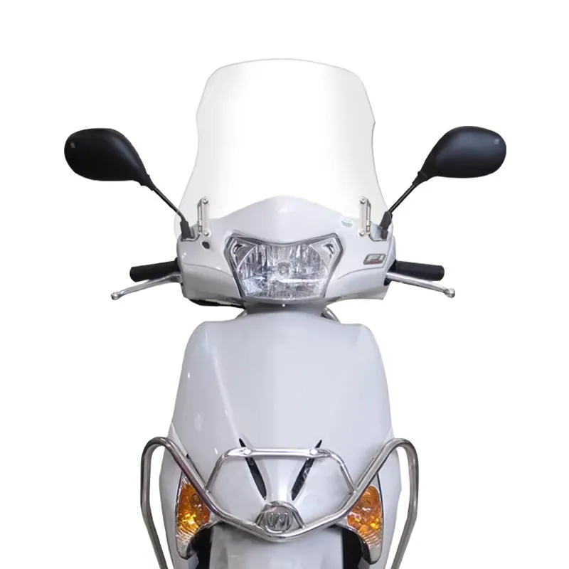 Front Windshield for Honda WH110T-A Lead 110, Enhanced Windproof Windscreen Parts