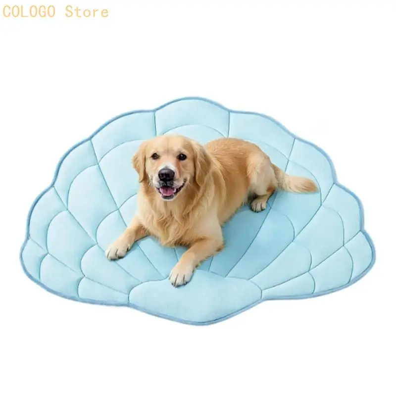 Comfortable Dog Cooling Bed Sleep Mat With 5 Layer Cooling Design For Hot Day D0LD