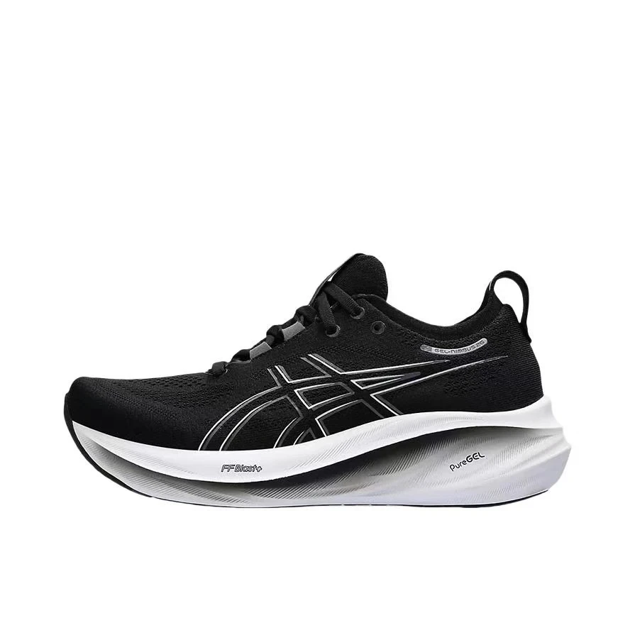 Asics Gel-Nimbus 26 Men Running Shoes Low Cut Outdoor Wear Resistant Mesh Practical Sneakers Shoes Man