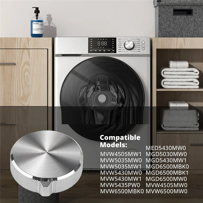 ลูกบิดควบคุมเครื่องอบผ้า AD23-W11675852 สำหรับ Whirlpool Maytag ใช้แทน W11328381