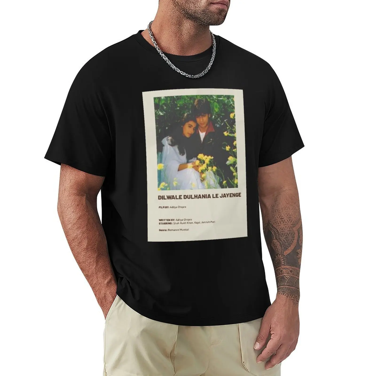 

Exhilarating The Charm Of The Role Humor Dilwale Dulhania Le Jayenge - Minimalist Movie Poster Cute T-Shirt