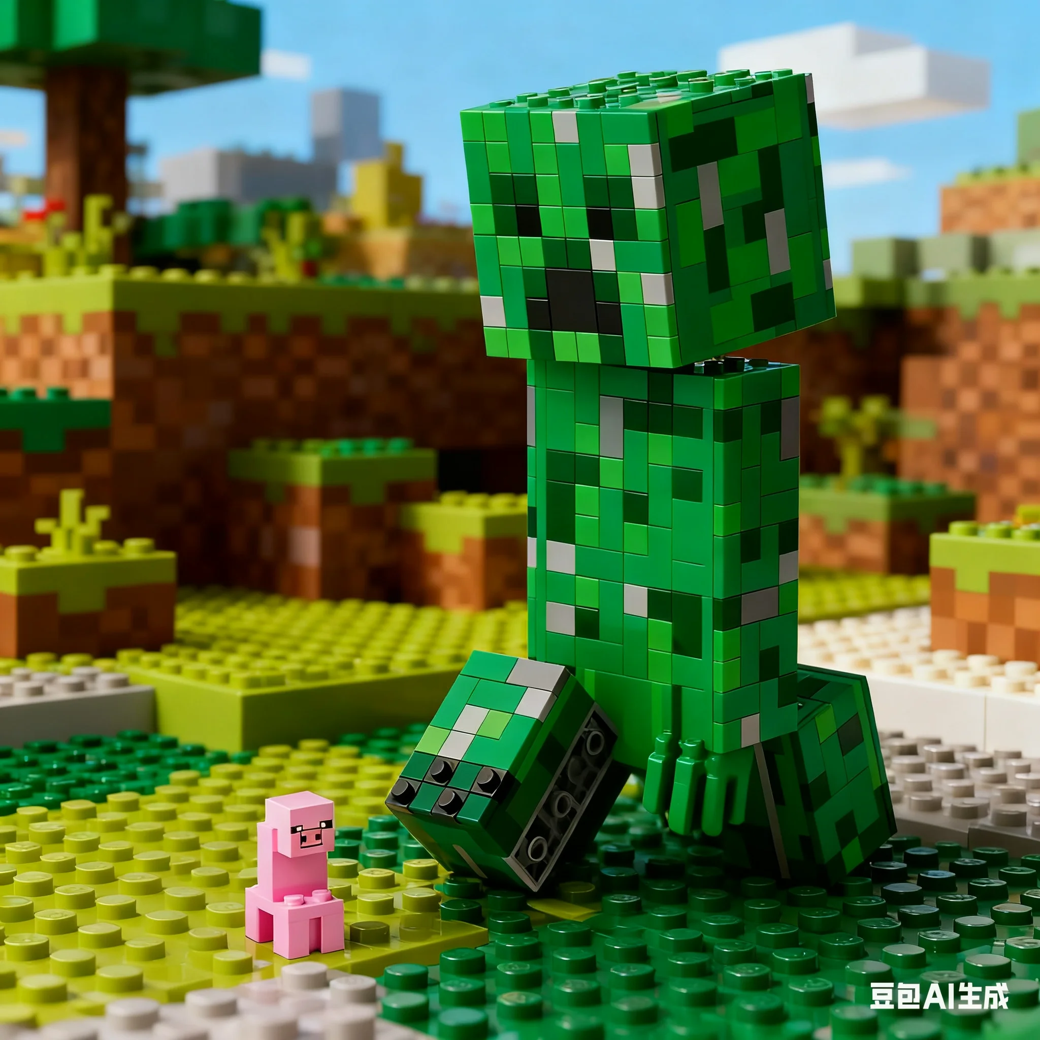 لعبة ألغاز Lego Blocks My World Series 21276، هدية لعبة ألغاز للأطفال #3