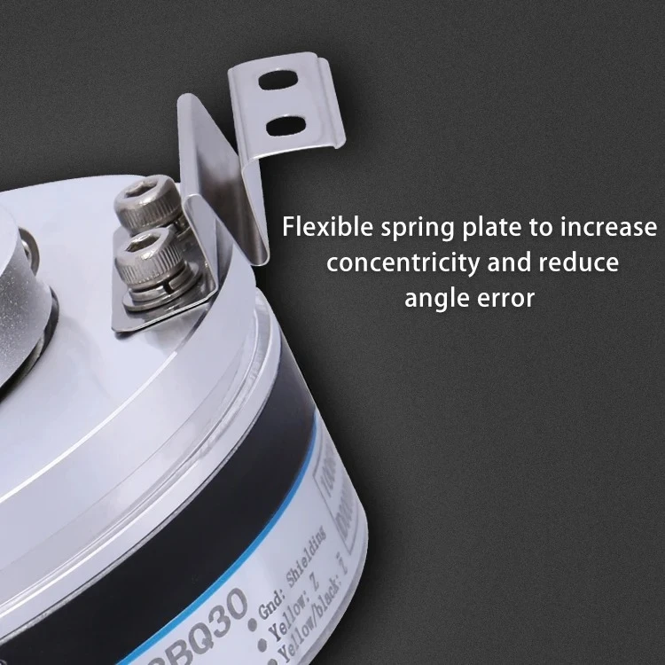 2025 K76 through hole 18-30mm shaft durable and sturdy elevator encoder price hollow shaft elevator rotary encoder