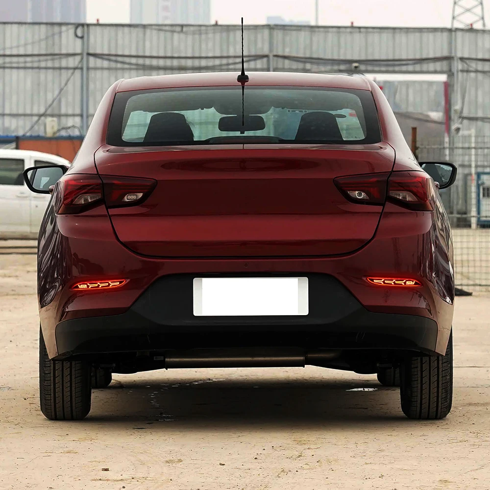 Car Rear Bumper Reflector Light Dynamic LED Lamp Tail Brake Light For Chevrolet Cavalier 2020 2021 2022