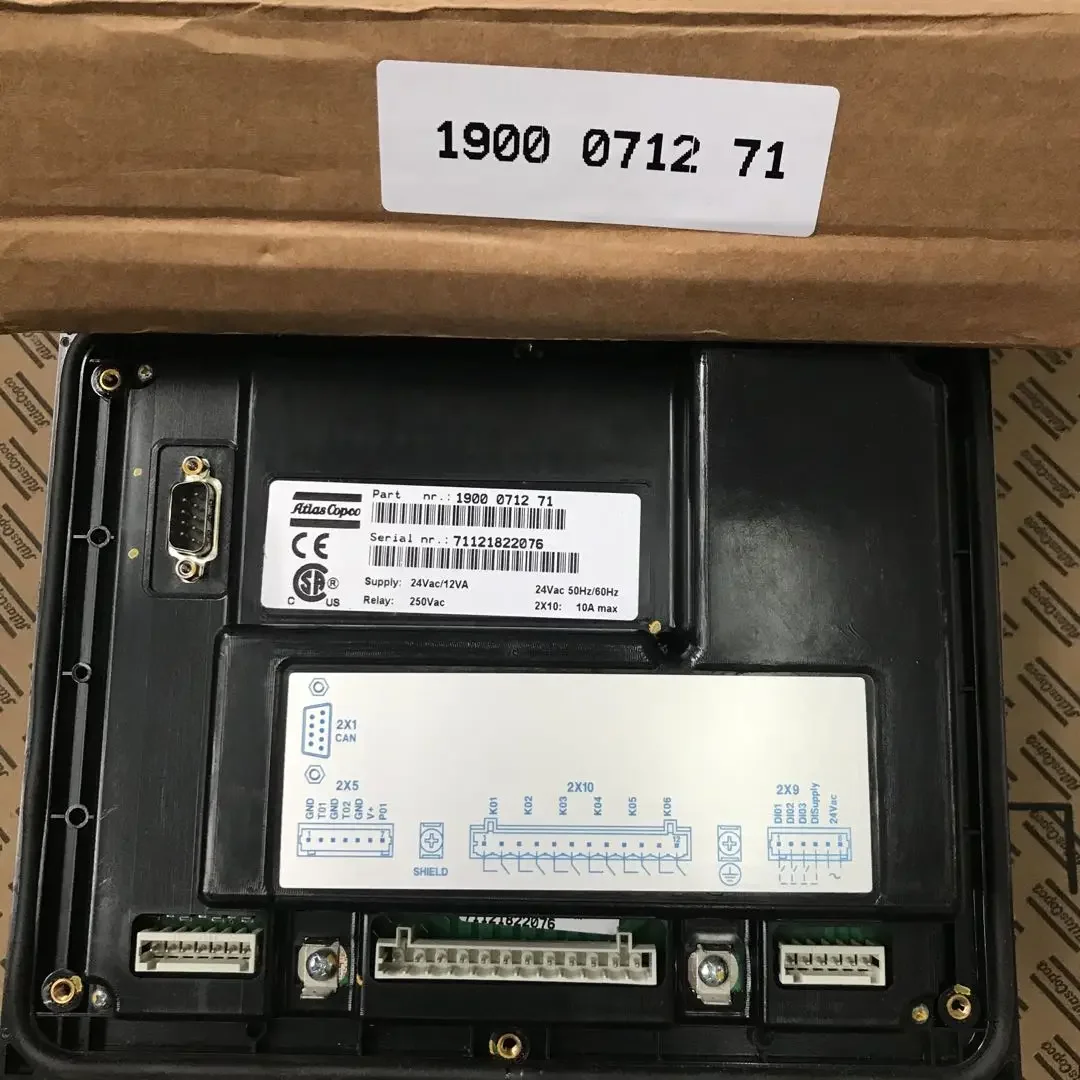 

Atlas Copco Screw Air Compressor Accessories Electronic Control Panel QC1002 XC1002 Display From Stock