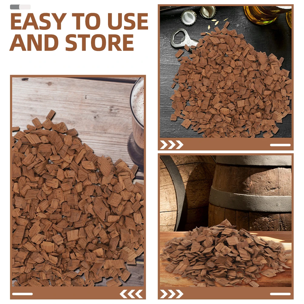 

2 Bags Oak Chips Bbq French Red Brewing Supplies Making Supply Brandy Homebrew