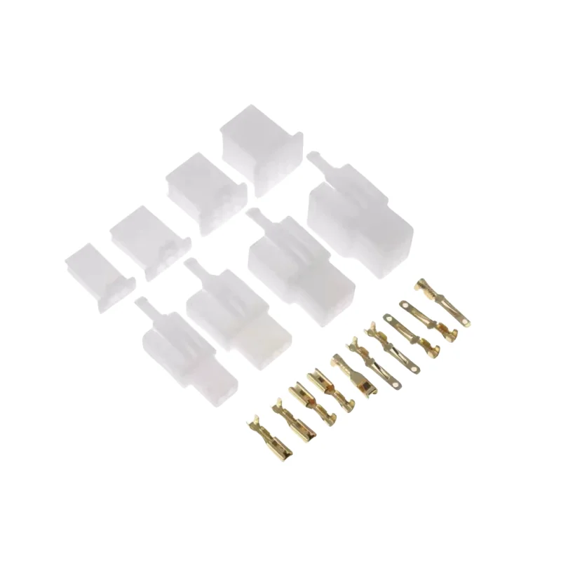 10/20pcs 2.8mm 2/3/4/6/9 pin Automotive 2.8 Electrical wire Connector Male Female cable terminal plug Kits Motorcycle ebike car