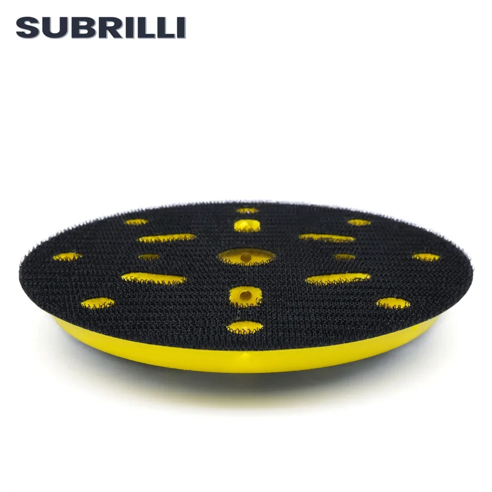 6 นิ้ว Multi-Functional Sanding แผ่นสุ่ม Orbit ขัด Sander Disc 5/16 "* 24 M8 สกรู Backer Pad