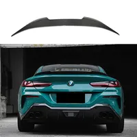 Hot Style Real Dry Carbon Fiber Rear Spoiler Wing Universal Rear Spoilers For BMW 8 Series 840i 850i G15 Hard Top