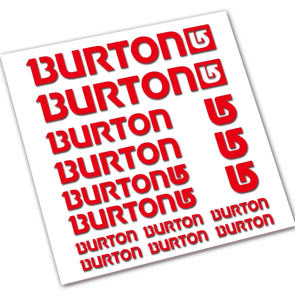 For Burton Snowboards Vinyl Sticker Decal