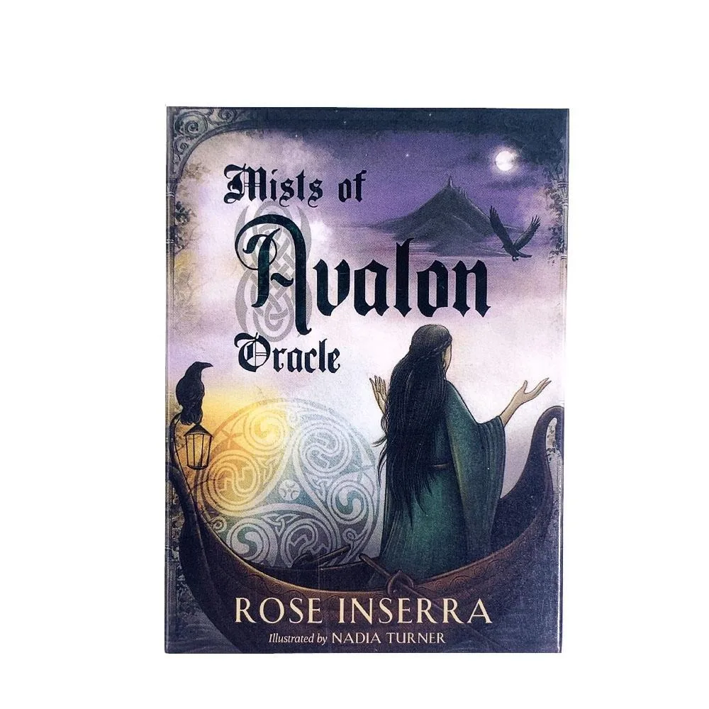 

Mists of Avalon Oracle Cards Fortune Telling Divination Tarot Cards Family Party Leisure Board Game