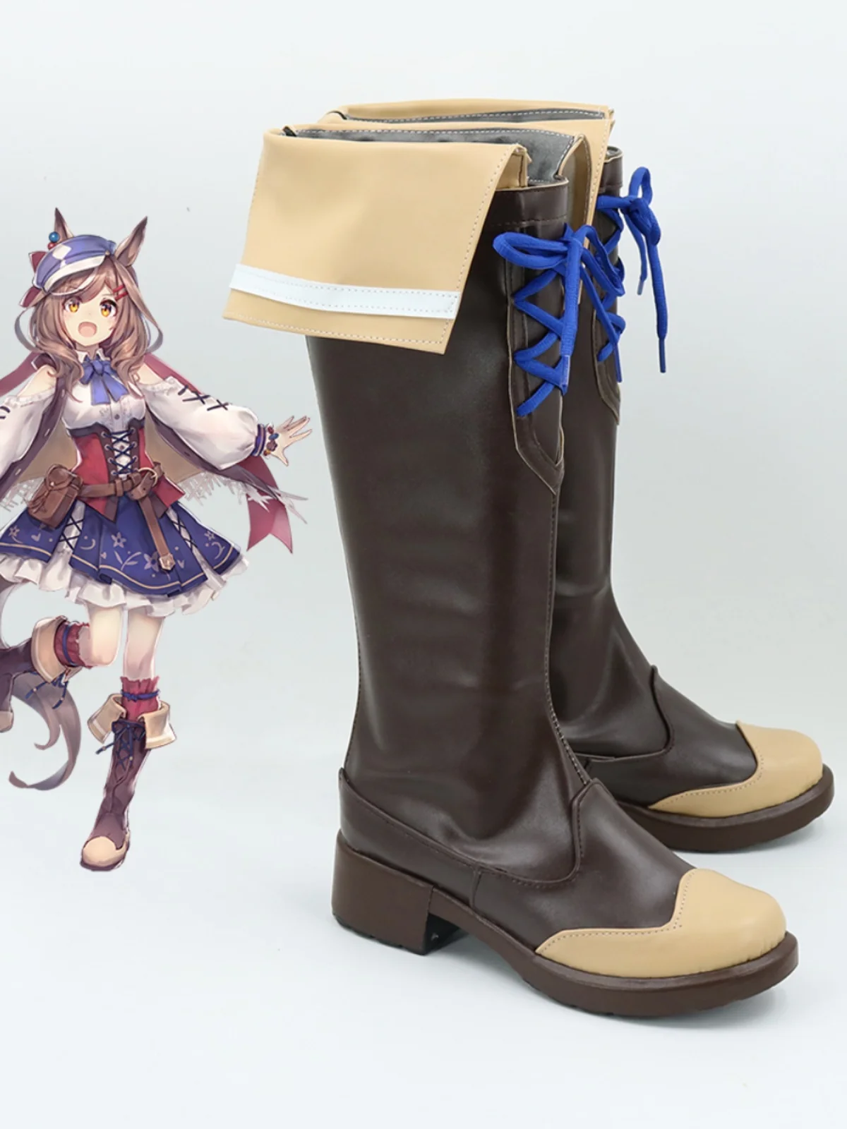 Pretty Derby Matikanetannhauser Cosplay Sapatos Botas Sapatos Cosplay de Halloween