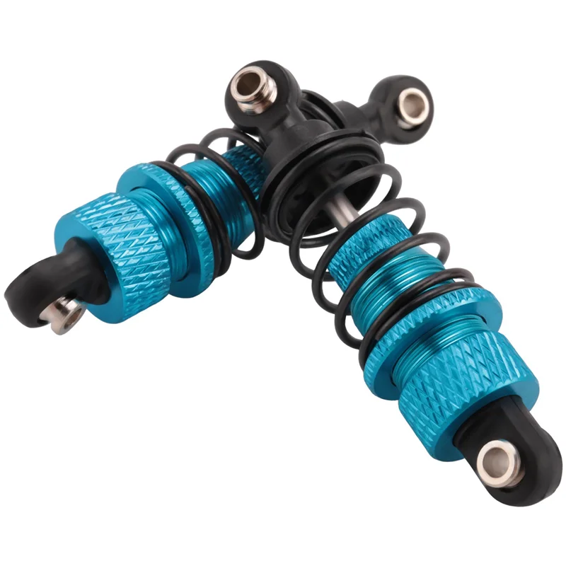 AS96-20Pcs RC Cars Aluminum Shock Absorber Front & Rear Damper For Tamiya TT-01 TT01 /TT02 M5 M6 1/10 RC Upgrade Parts Blue