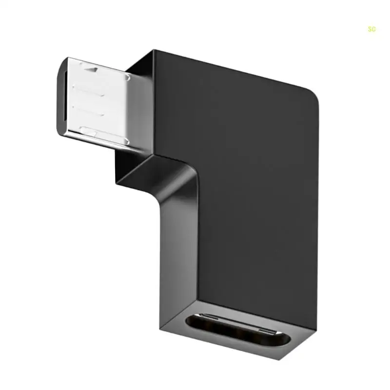 Bộ chuyển đổi đầu đực loại sang Micro USB 480mbps Loại sang Micro USB 90 độ Dropship