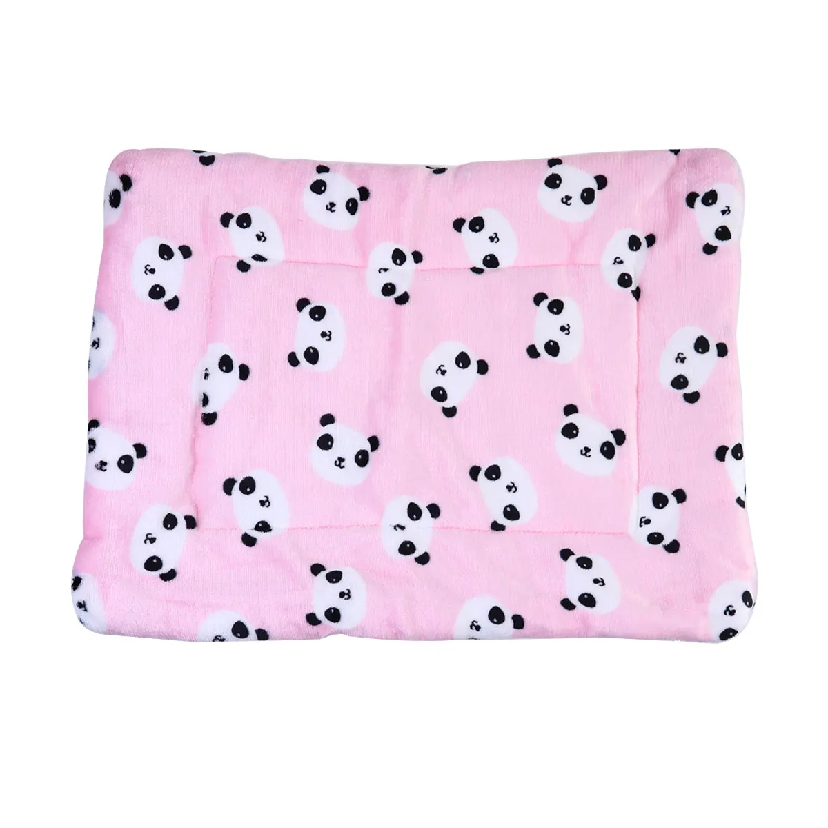 

Flannel Dog Mat Pet Panda Head Pad Blanket Sleep Fleece Blankets for Pets Puppy
