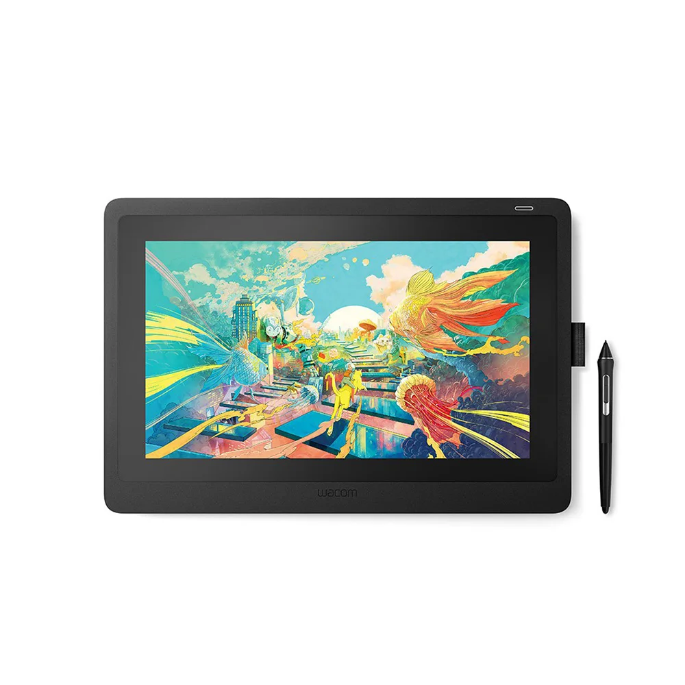 Wacom Cintiq 16 Graphic Drawing Tablet Monitor Pen Display 15.6 inch 1920x1080 HD Displays 8192 Levels works with Mac OS Windows