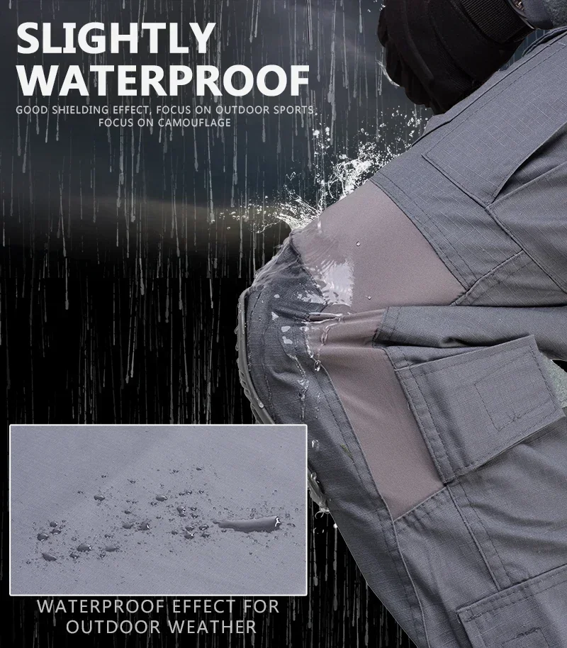 Gen3 السراويل القتالية + منصات مرونة بانت التكتيكية والعتاد تسلق كامو التدريب في الهواء الطلق تكتيك السراويل الادسنس البضائع ملابس العمل غير رسمية