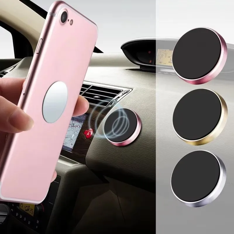 1/2/3/4 Stück Magnetische Auto-Handyhalterung Universeller Auto-Handyständer für iPhone Xiaomi Armaturenbrett Wandmontierter Auto-Magnetaufkleber