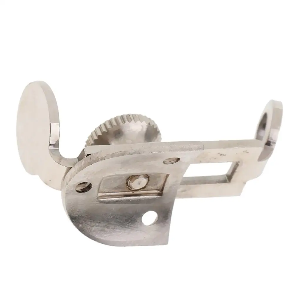 Metal Clarinet Thumb Support Ergonomic Pain Relief Woodwind Parts Adjustable Rest with Screws for Bb Clarinet