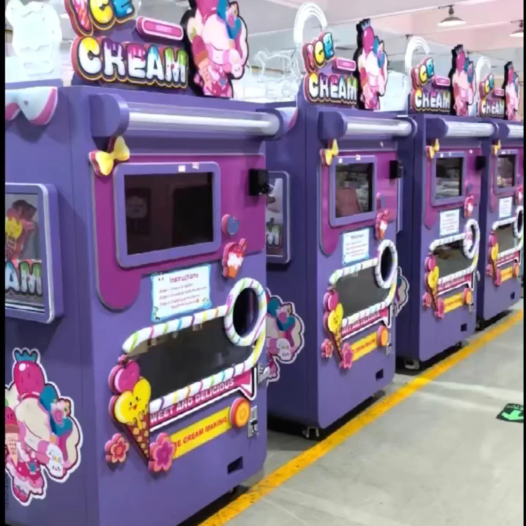 Ice Cream Vending Machine for Sales Unmanned 24 Hours Self-service Ice Cream Vending Machine Brands with Display