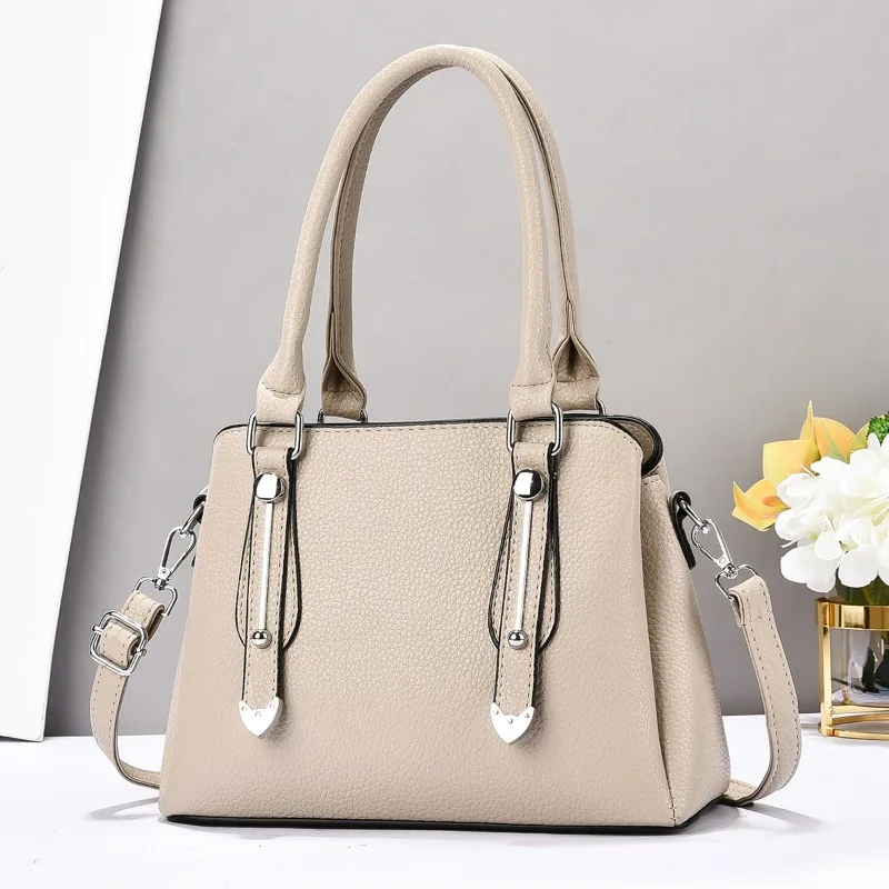 

Trendy PU Leather Tote Bags for Women Brand Design Female Simple High Capacity Shoulder Bag Women Handbags Messenger Bags